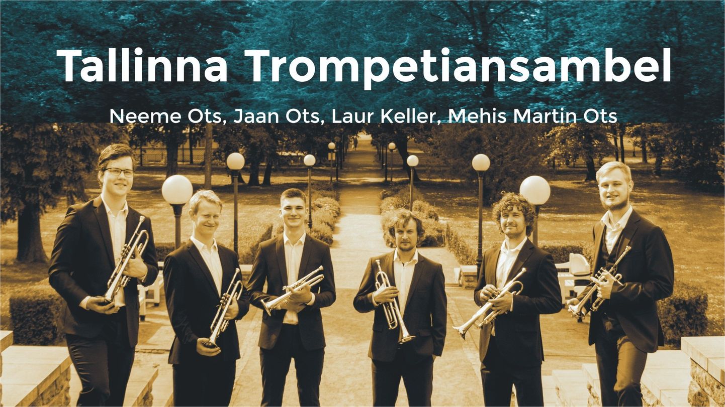 Таллиннский ансамбль труб можно увидеть на заключительном концерте конкурса "Virumaa noor muusik 2020" 3 декабря в Йыхвиском концертном доме.