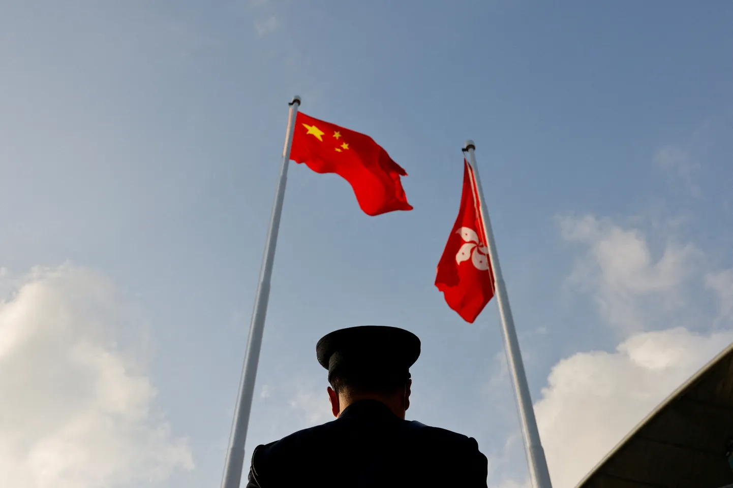 Hongkongi politseiametnik.