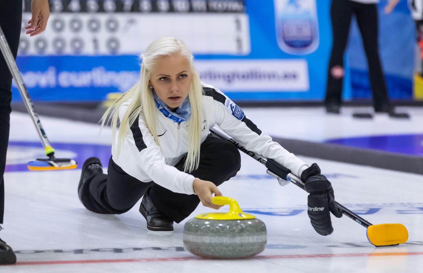 Curlingu Euroopa meistrivõistlused Tallinnas. Eesti-Leedu 5:4.