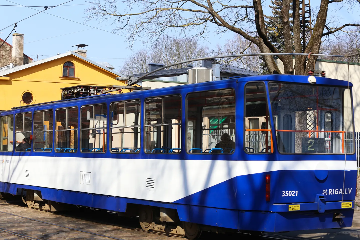 Tramvajs. Ilustratīvs attēls.
