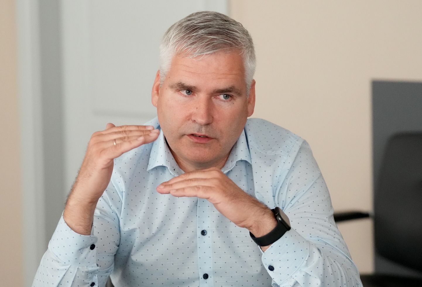 AS "Rīgas siltums" valdes priekšsēdētājs Ilvars Pētersons.