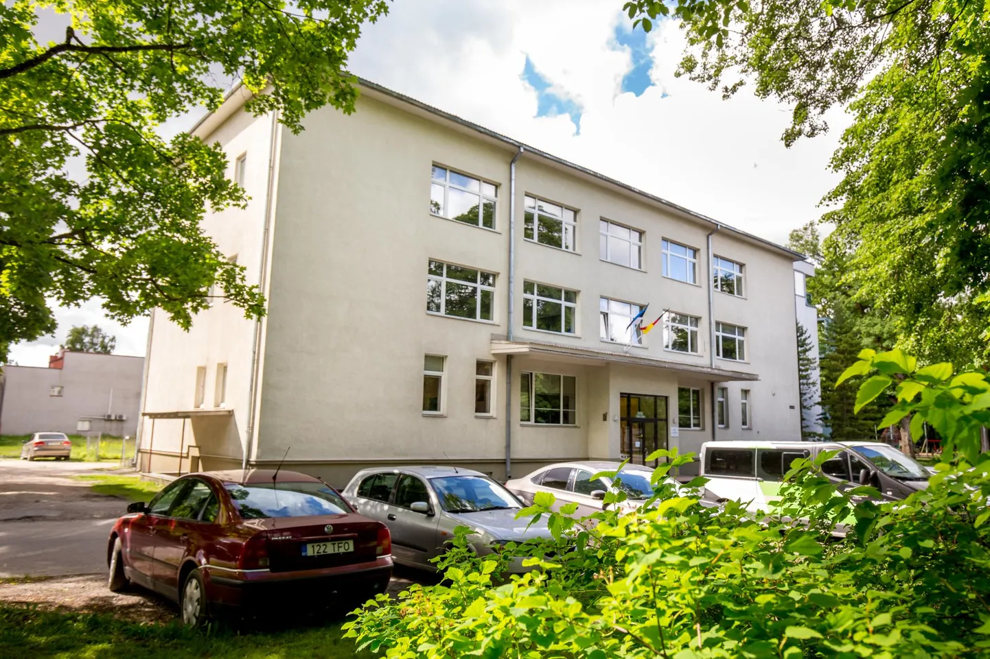 Vana park, Jalaka 8. Saksa tehnoloogiakool.