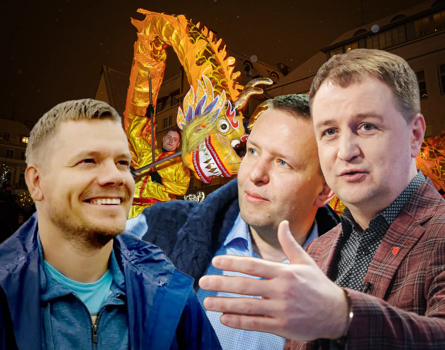 Henri Kaselo, Lauri Läänemets ja Eduard Odinets.