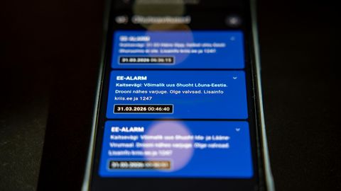 Öösel riivas Viljandimaad droonioht
