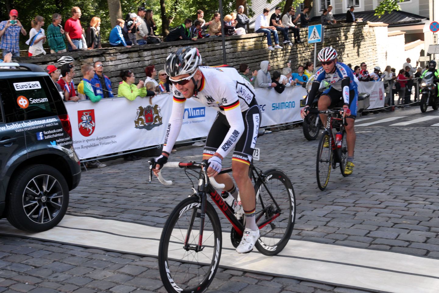 Balti Keti velotuuri viimase etapi finiš Tallinnas, Toompeal 24.08.14