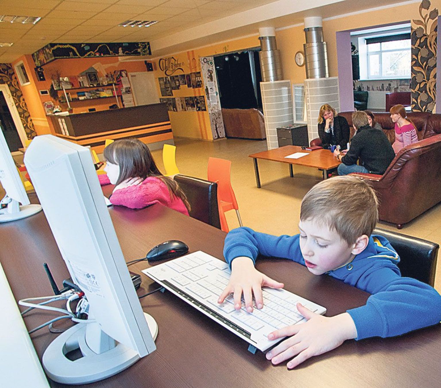 Eelmise aasta lõpus avas noortekeskus oma arvutinurga, mis on laste seas populaarne.