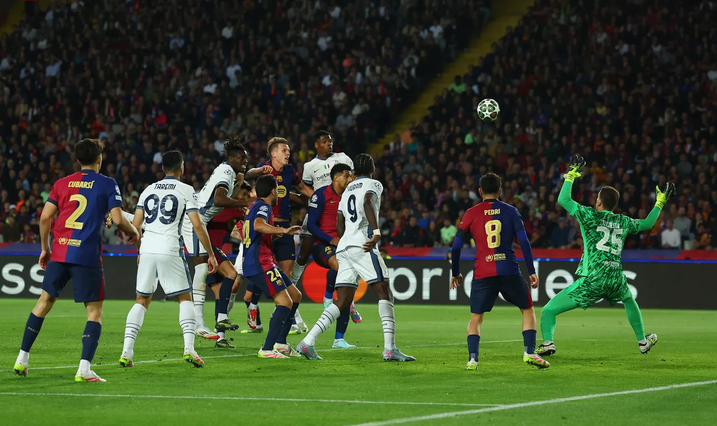 Barcelona vs. Inter.