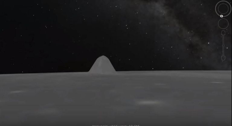 Kummaline püramiidi meenutav objekt Kuul