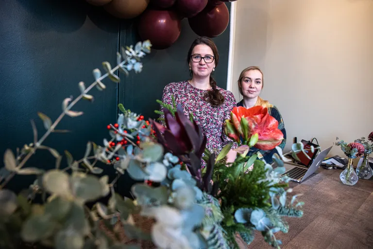 Floret lillestuudio. Алеся Новикова и Алиса Макарикова.