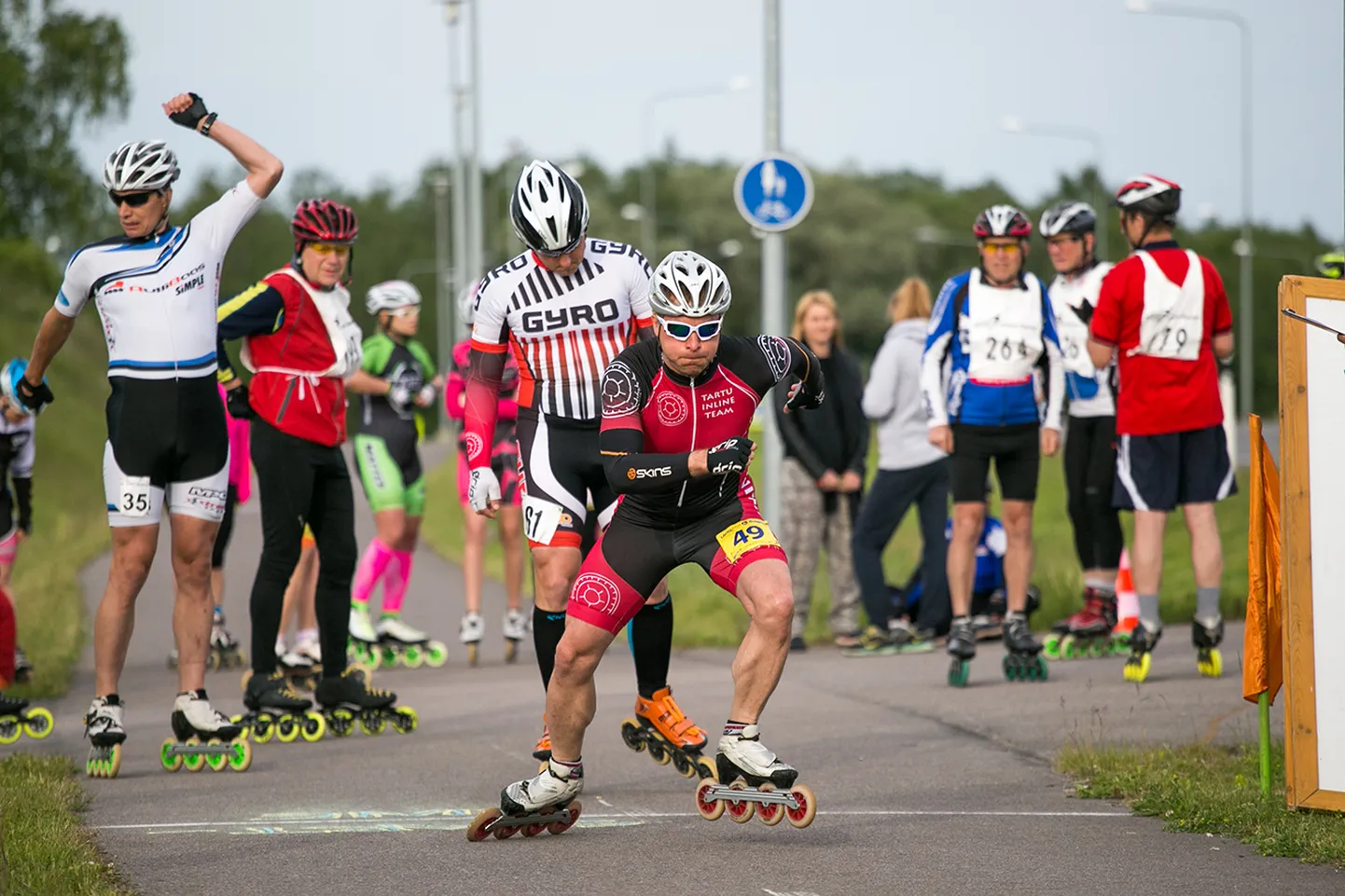 Varem «Türi rulli» all tuntud rulluisutamise seeriavõistlus pidas paar aastat pausi. Pilt pärineb 2015. aastast.