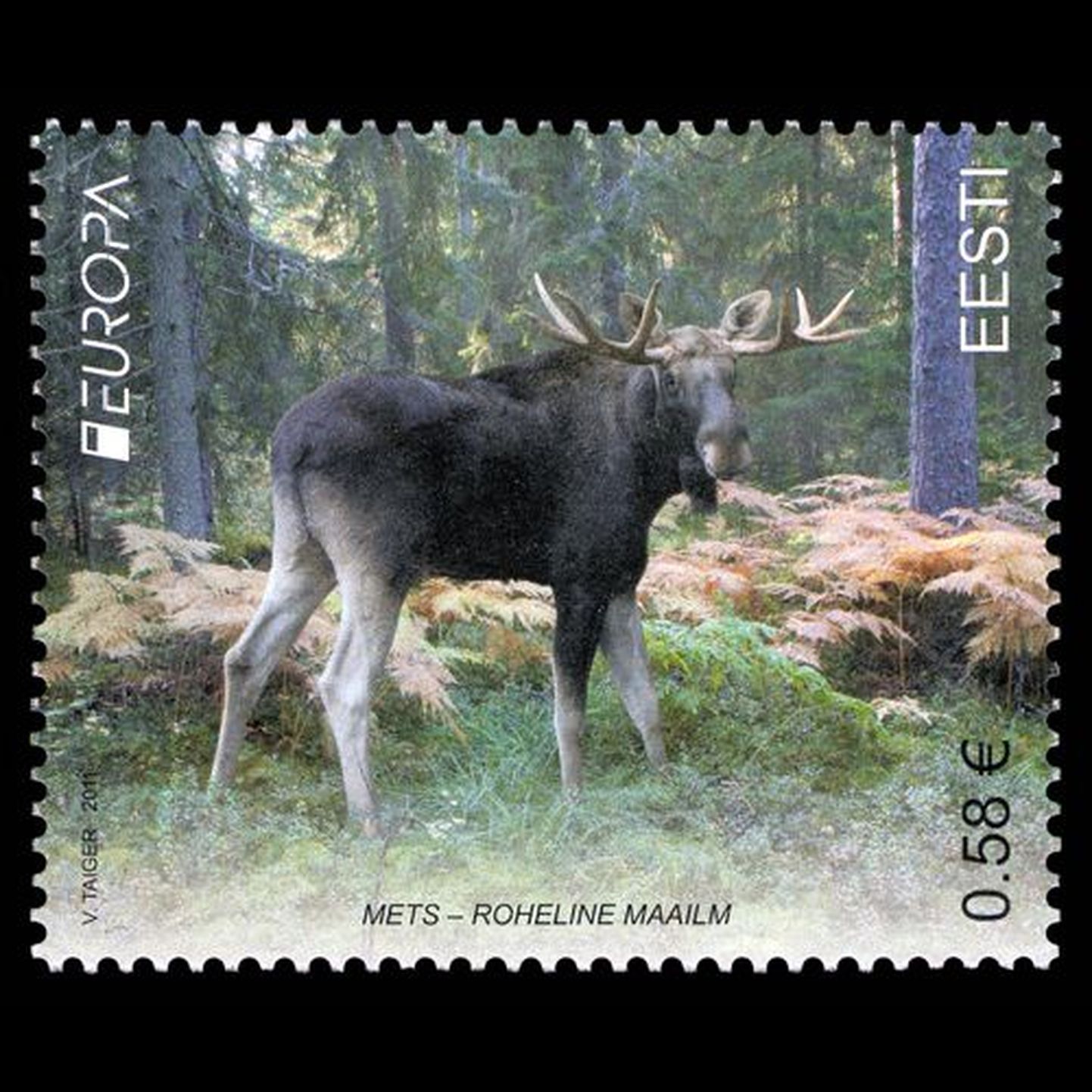 Postmark margiseeriast «EUROPA – metsad»