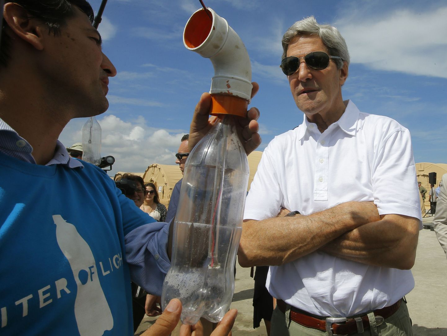 USA välisminister John Kerry (paremal).