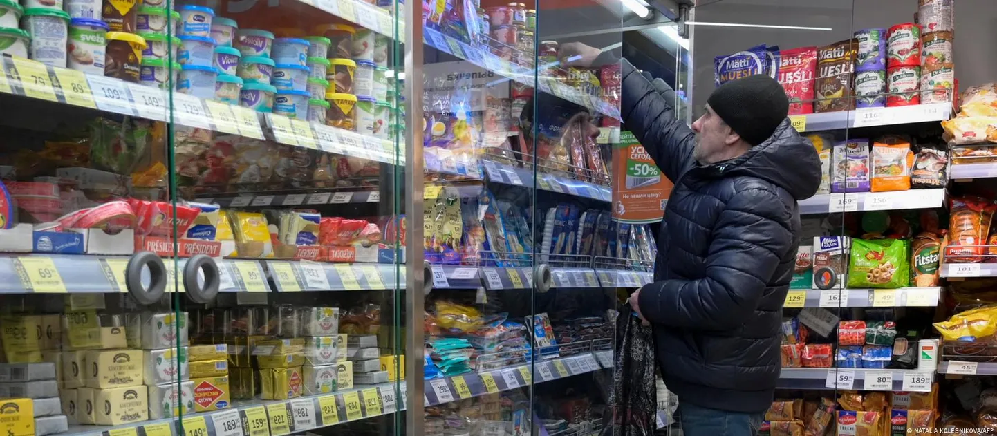 В московском супермаркете