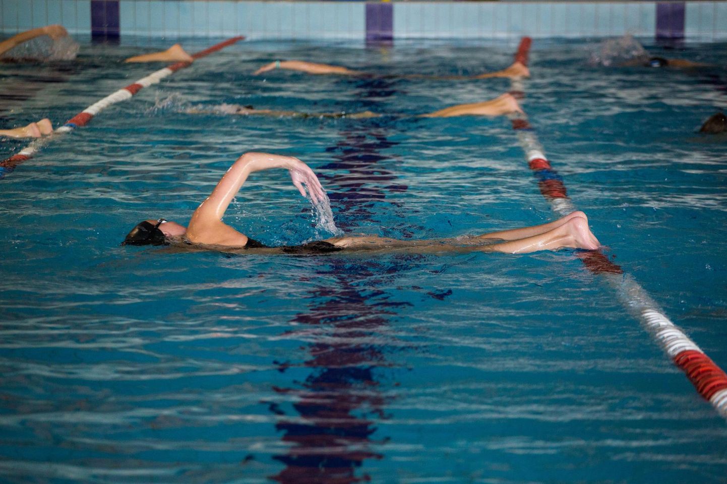 Wiru Swimi ujumistreenerite leidlikkusel pole piire: hädaolukorra tingimustes saab treeningul harjutusi varieerida ning sooritada neid isegi paigal ujudes ja kaaslastega nõutud vahet hoides.