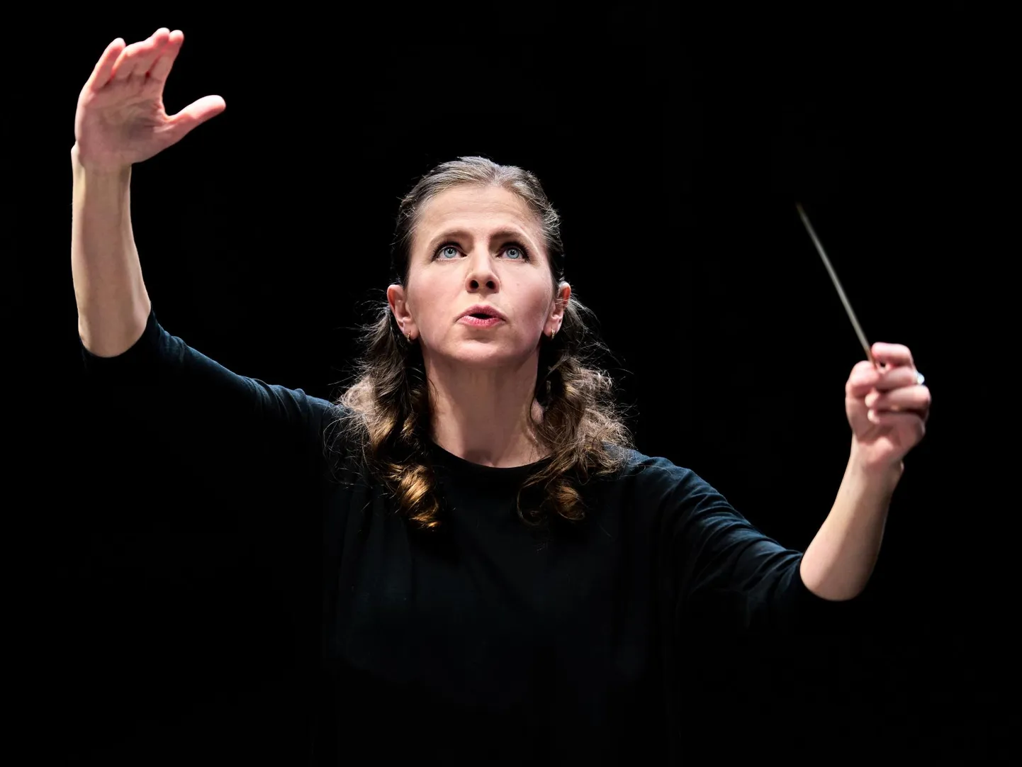 Kristiina Poska dirigeerimas..... FOTO: Kaupo Kikkas