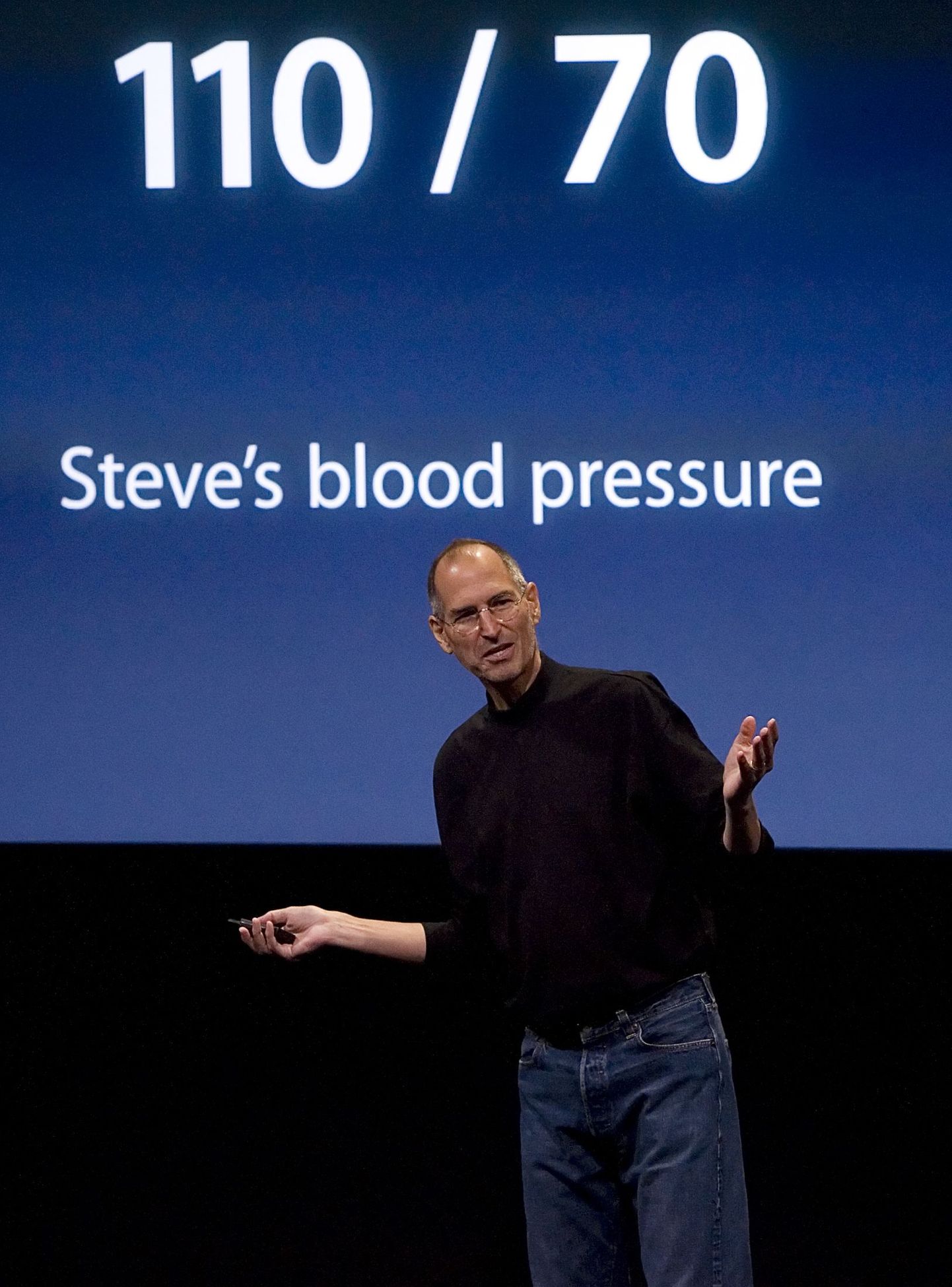 Pildil Steve Jobs.