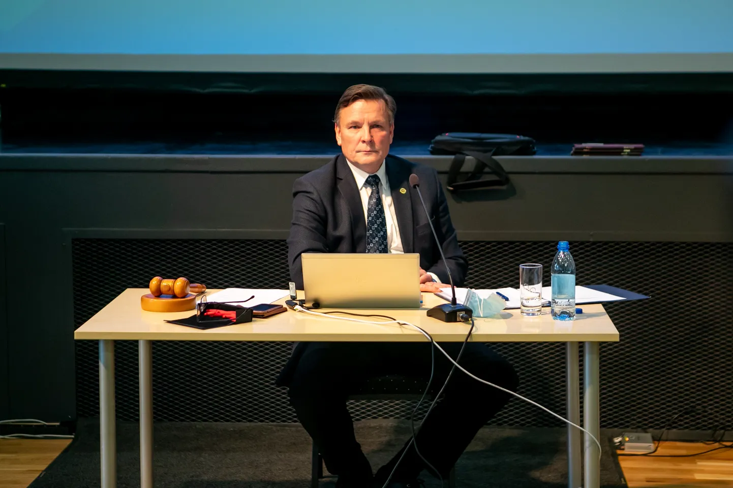 Saaremaa volikogu esimees Jaanus Tamkivi.