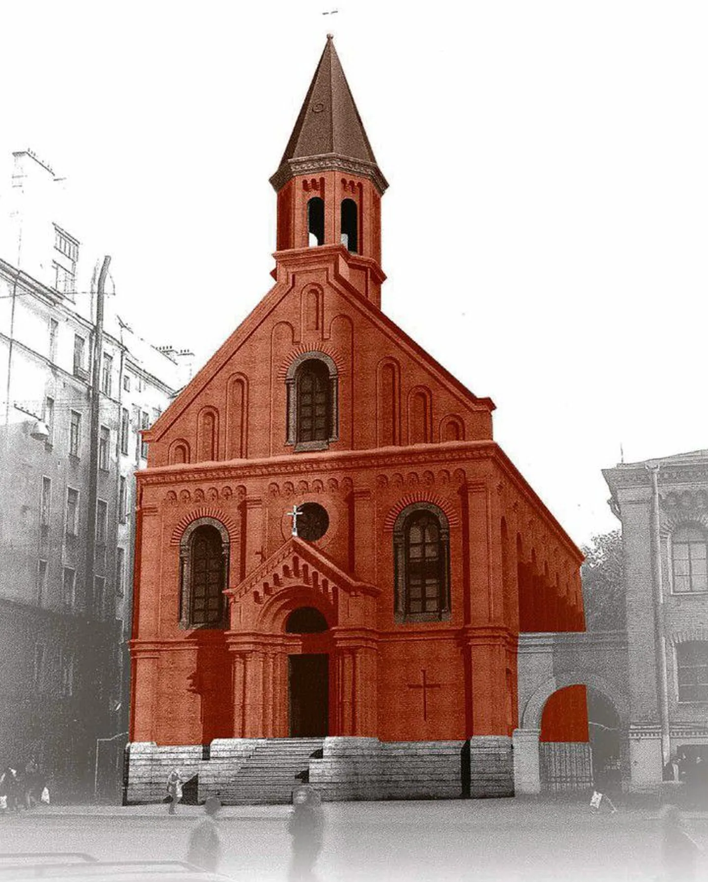 Церковь Яани в Петербурге.
