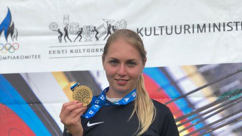 Vibulaskja Reena Pärnat tuli Eesti meistriks