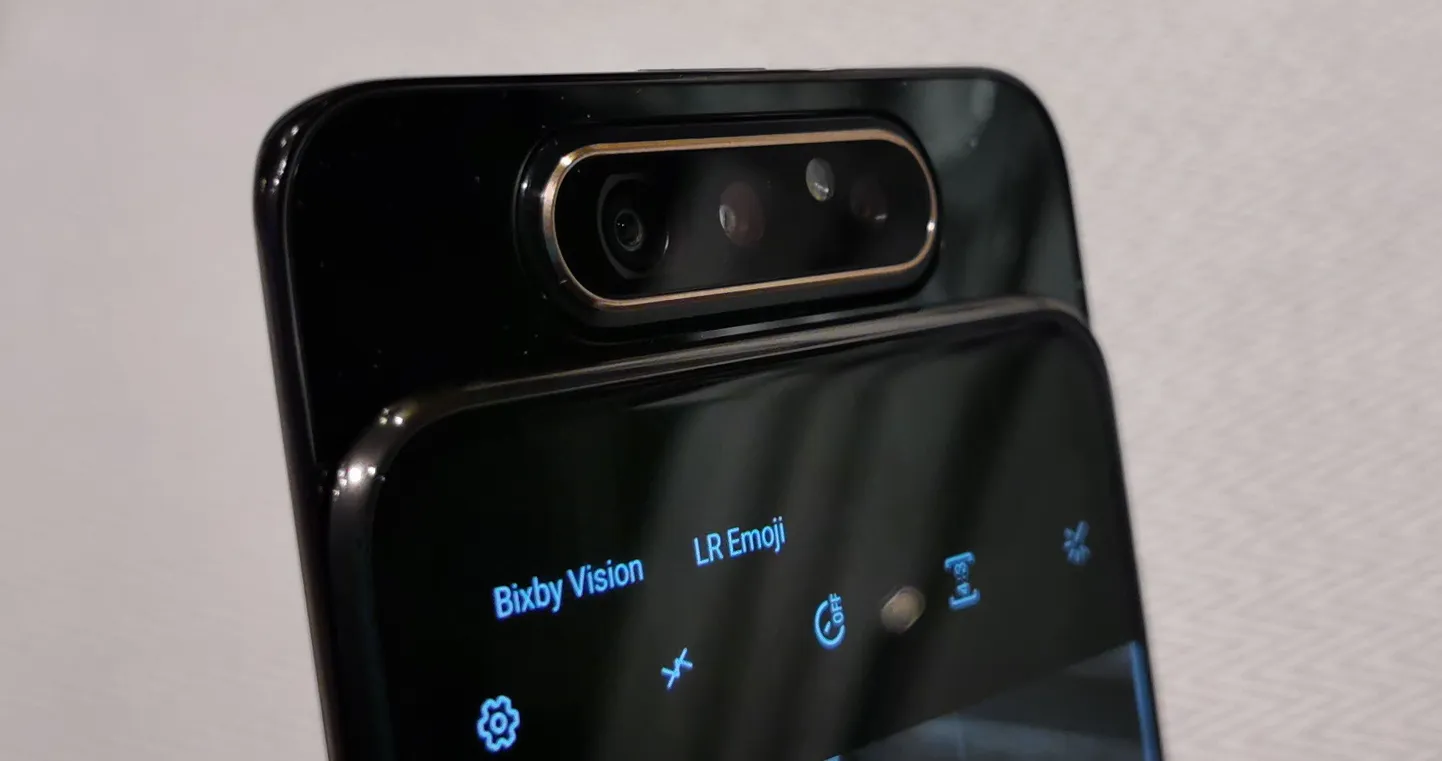 Samsung A80 uudne kaamerasüsteem