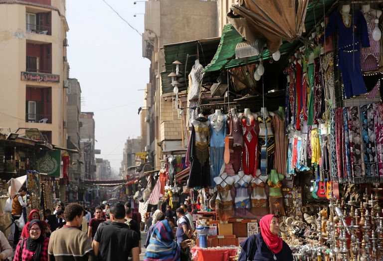 Inimesed Kairos, Al-Azhari piirkonna turul