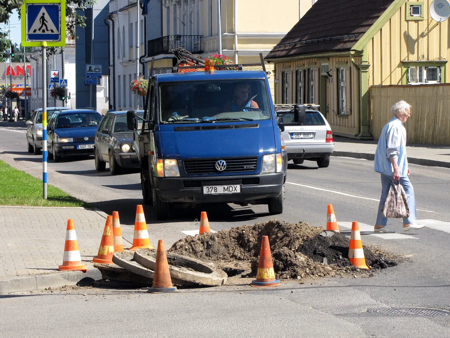 Töö Tallinna tänaval algas täna hommikul.