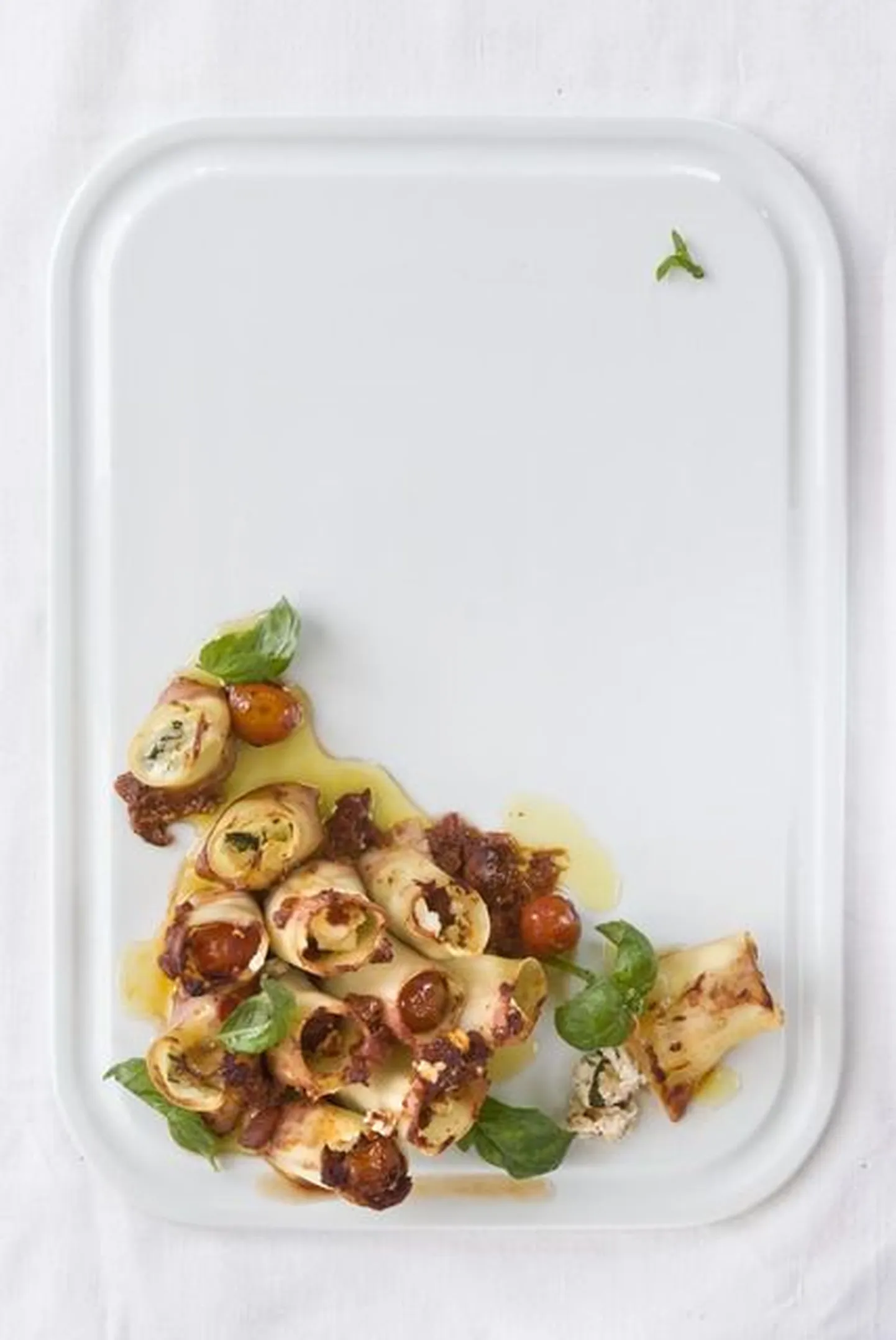 Cannelloni di ricotta e feta