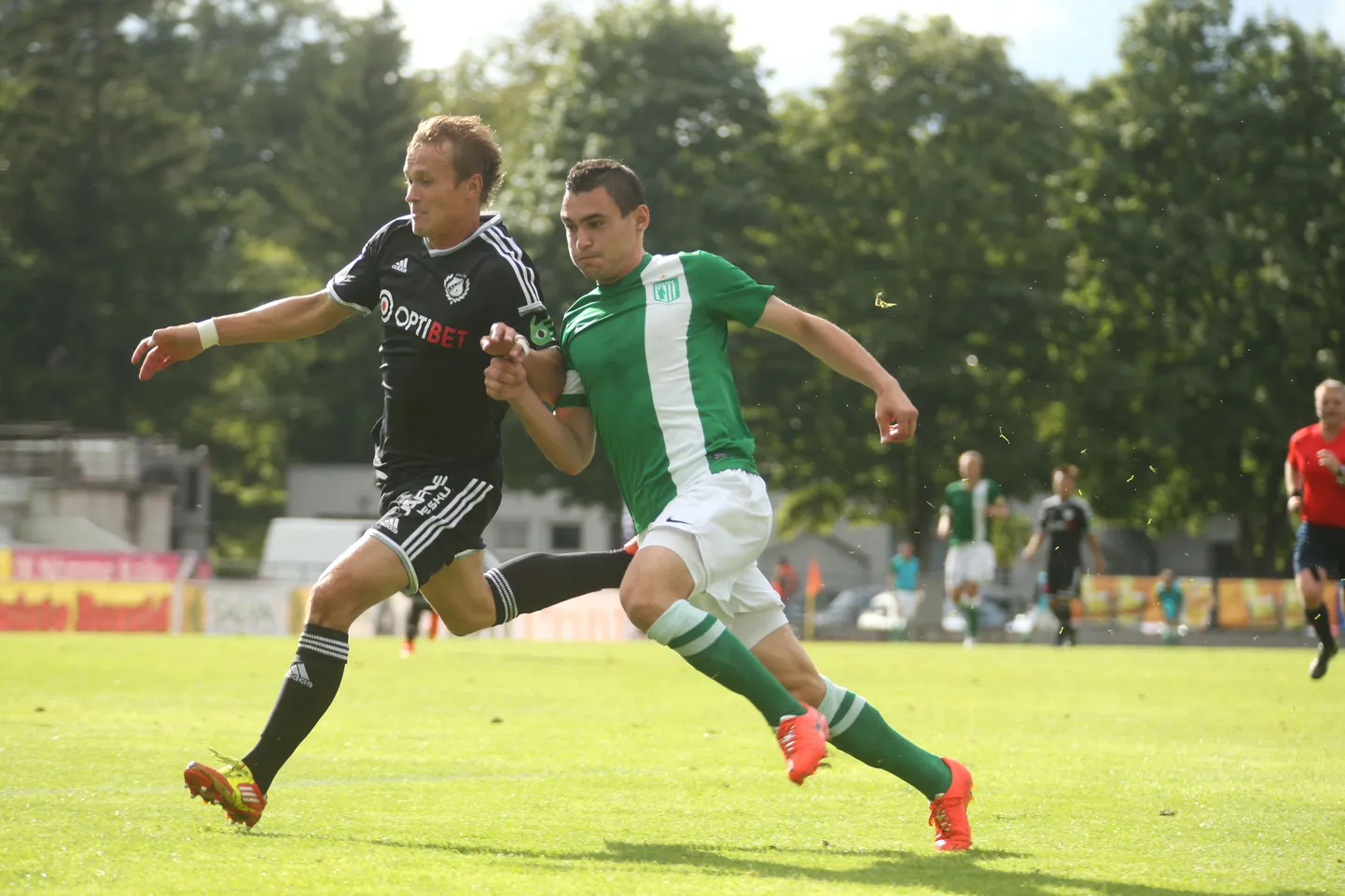 FC Flora ja Nõmme Kalju kohtumine.