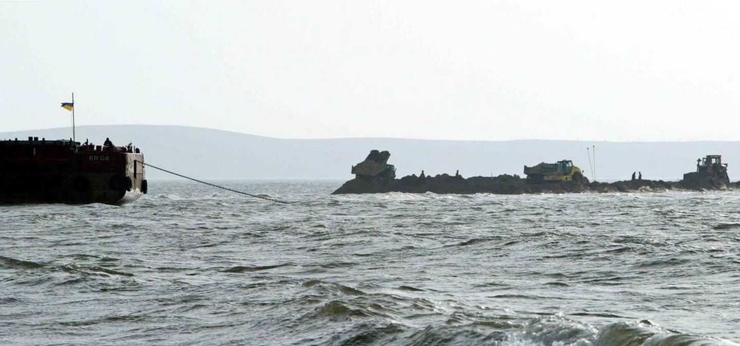 Вид на Азовское море. Иллюстративное фото.