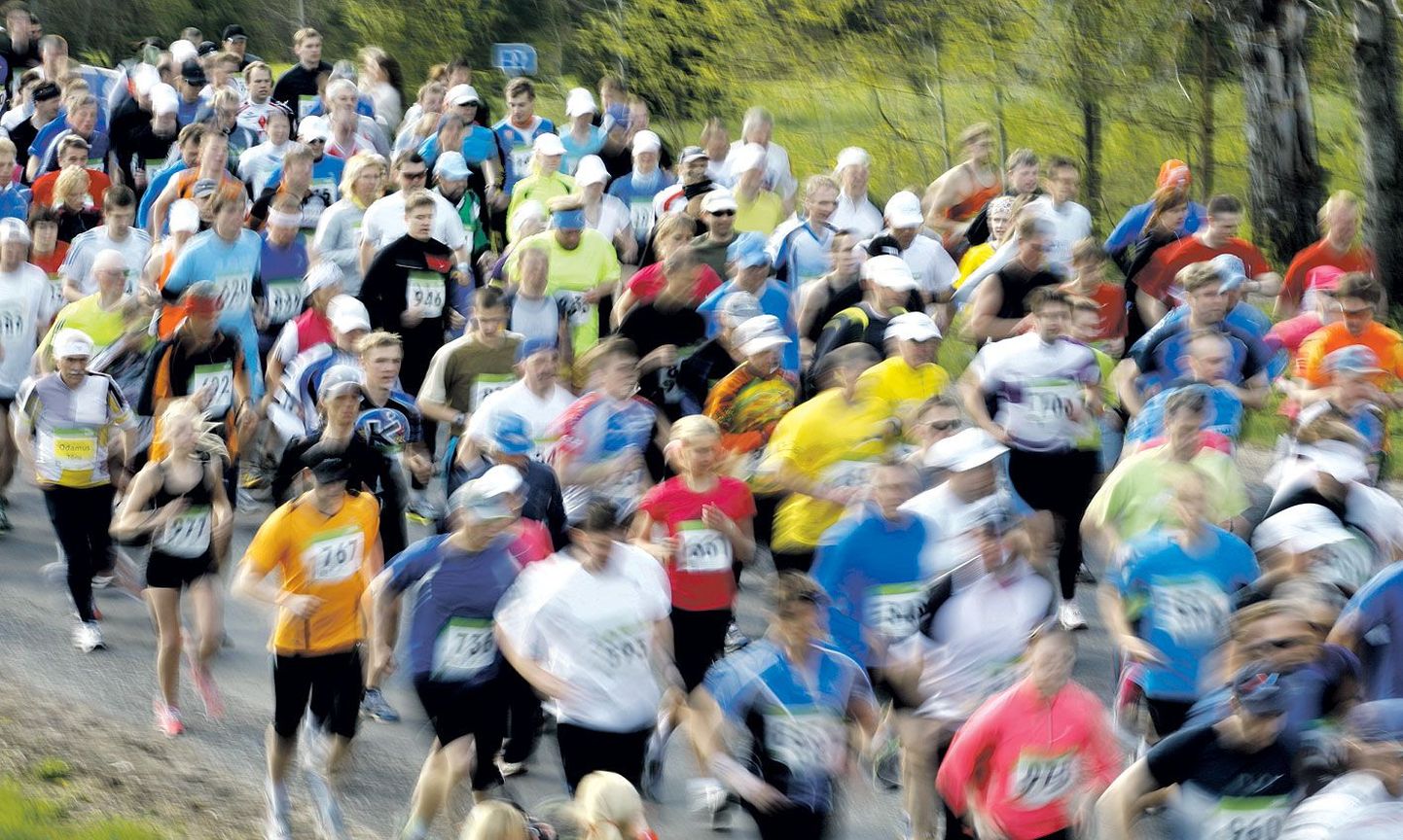 30. Tartu jooksumaratonile oli ennast registreerinud üle 4000 võistleja.