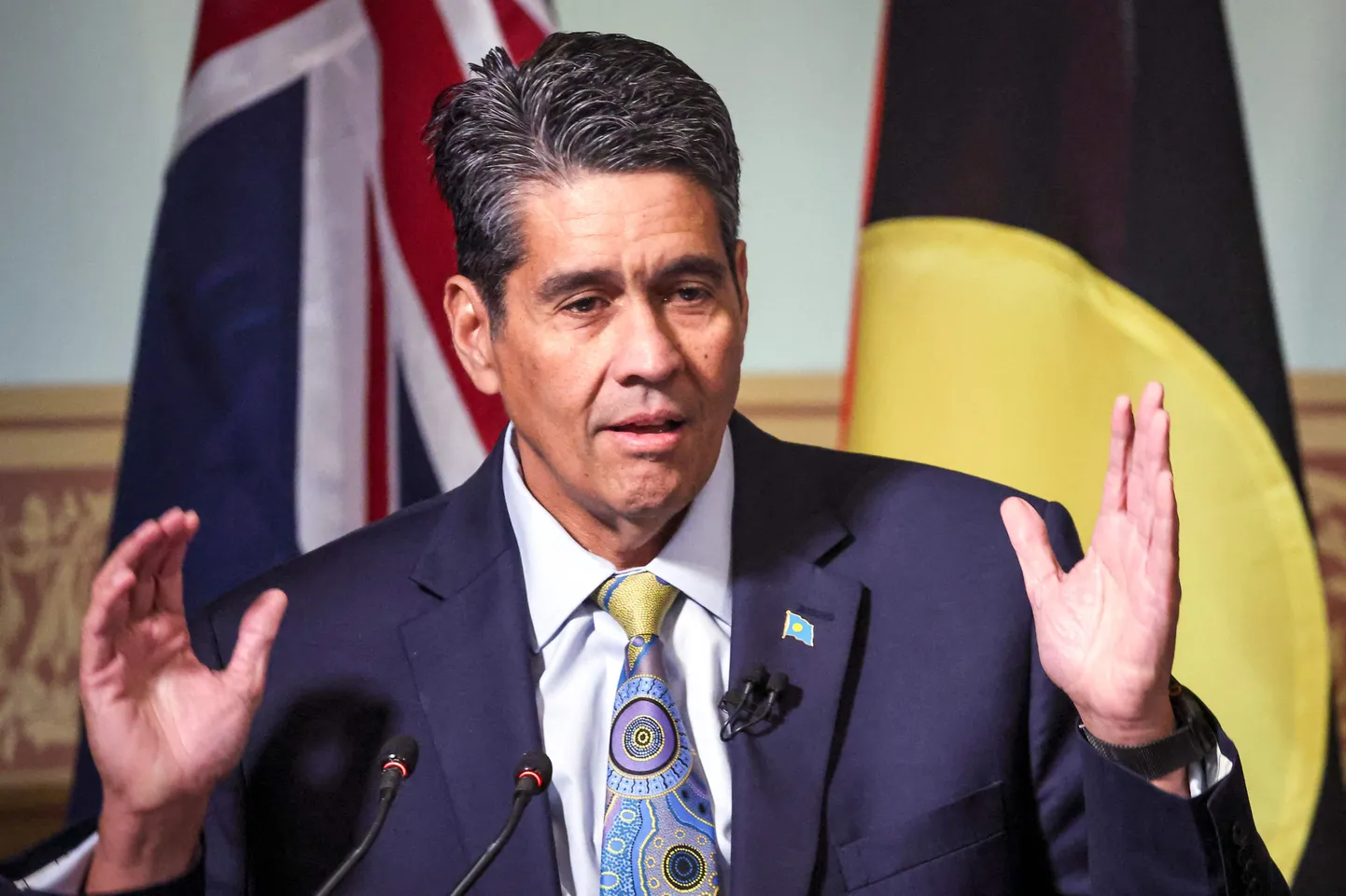 Palau president Surangel Whipps noorem.