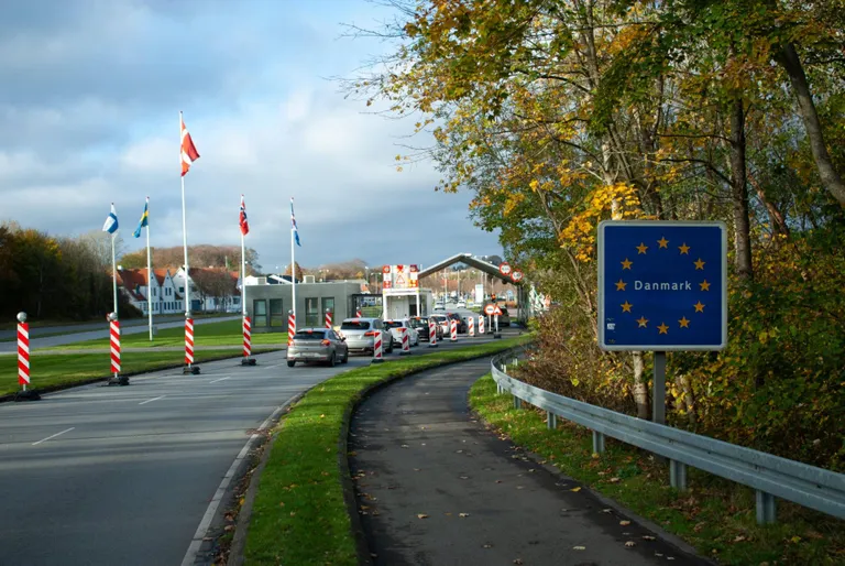 Danish border.