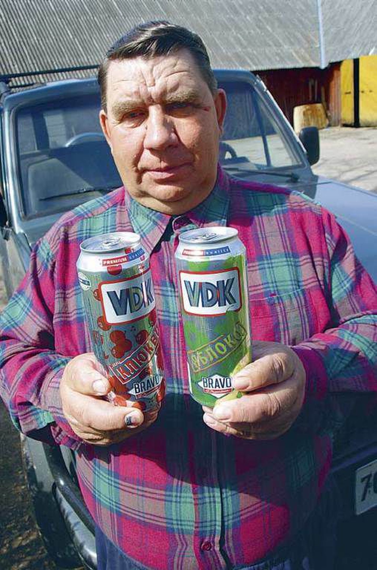 Saunajoogiks ostetud kaks purki Vene alkoholitootja Bravo puuviljamaitselist jooki tõid Võrumaa mehele Ago Liivale kaela suure pahanduse.