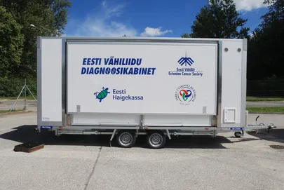 Liikuv diagnoosikabinet. / Sille Annuk