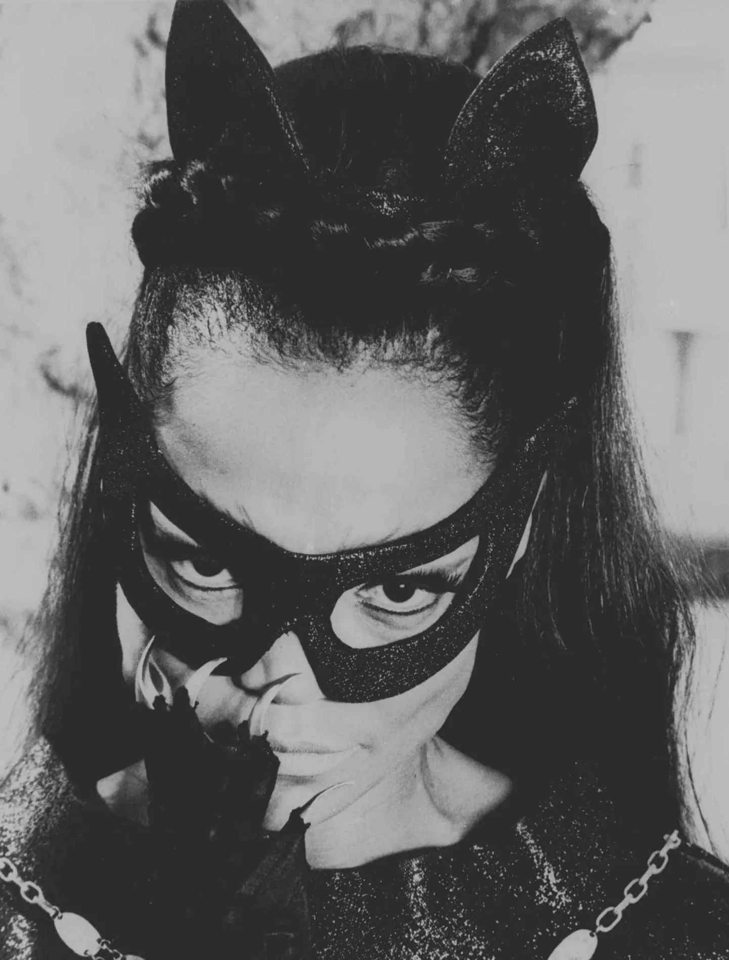 Näiteljanna Eartha Kitt Kassnaisena