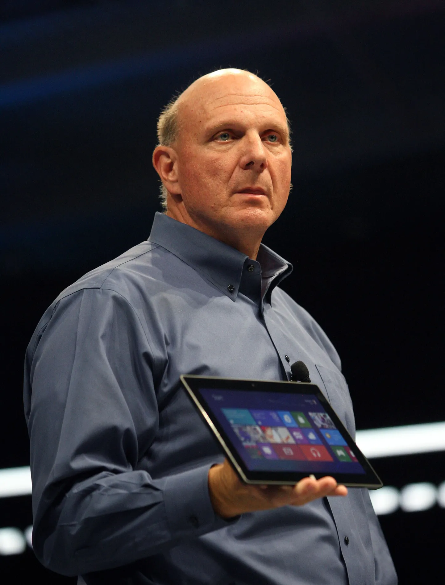 Microsofti tegevjuht Steve Ballmer.