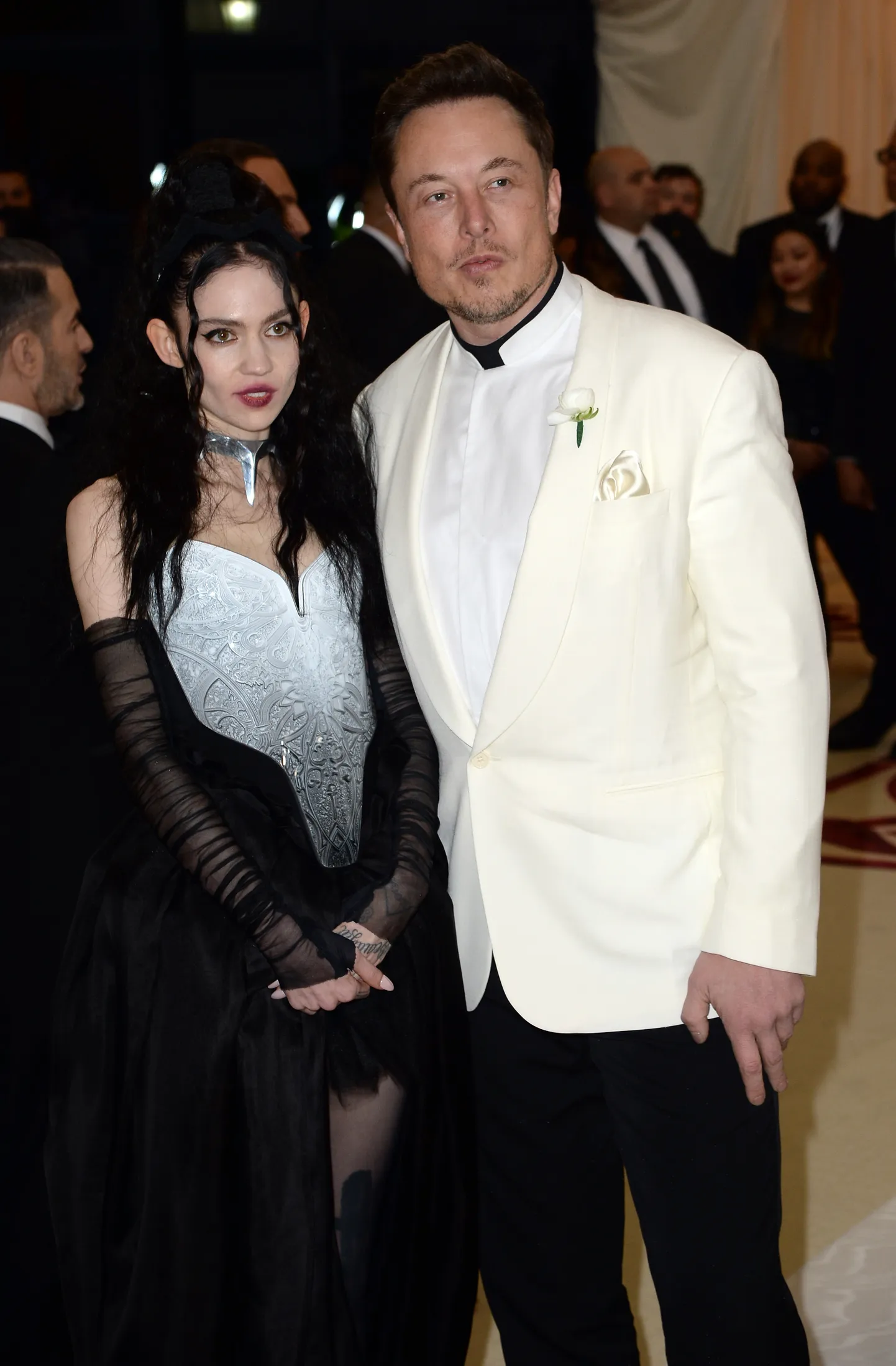 Kanada lauljatar Grimes ja miljardär Elon Musk 2020. aasta mais.