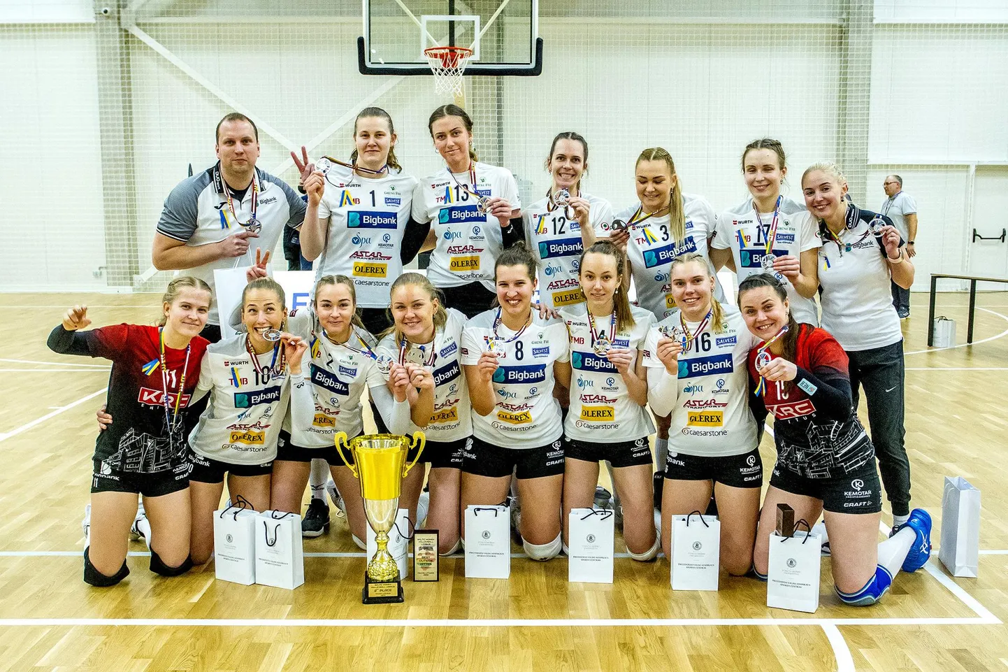 TÜ/Bigbank on Balti liigas mänginud kuus aastat järjest medalile, tänavu on tulemuseks hõbe.