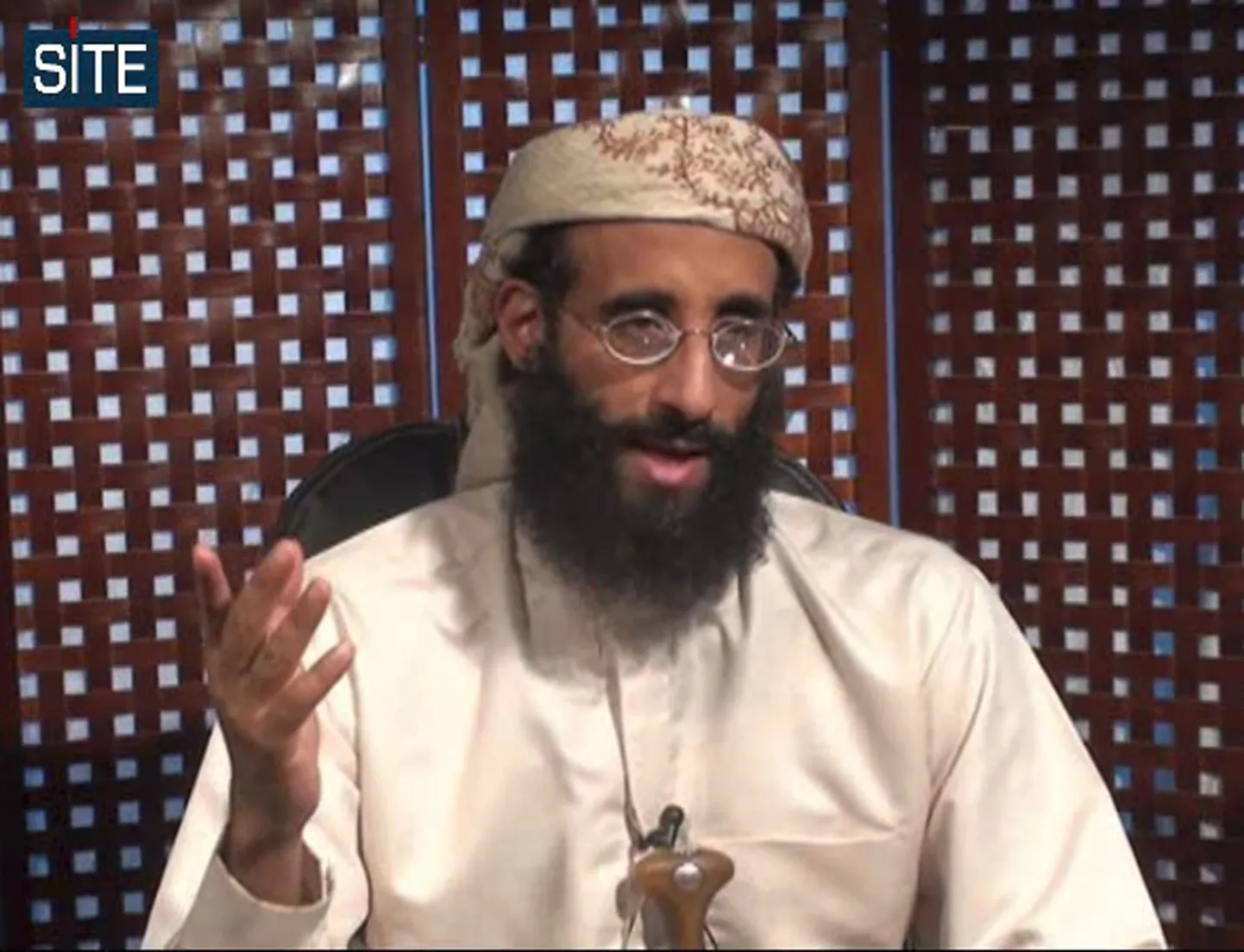 Kaader Anwar al-Awlaki videoläkitusest.