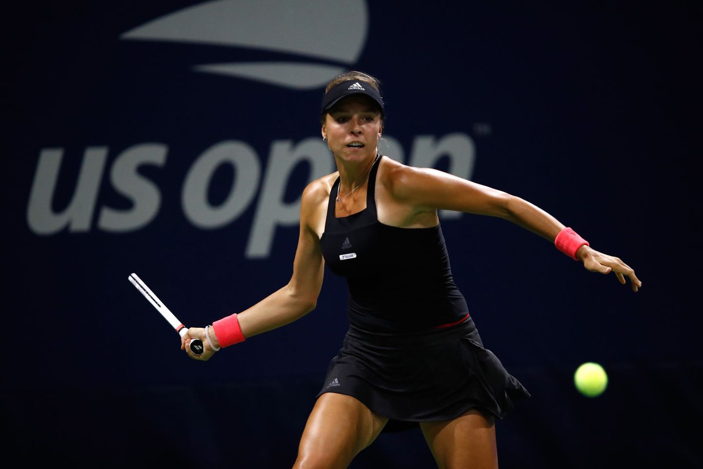 Anett Kontaveit US Openi mängus Katerina Siniakovaga.
