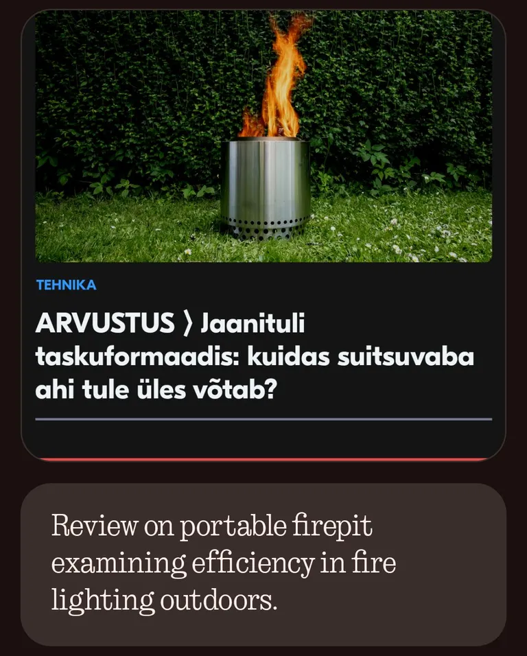 Nothingu tehisaru märkmete äpp loeb ekraanipiltidelt välja, mis seal on.