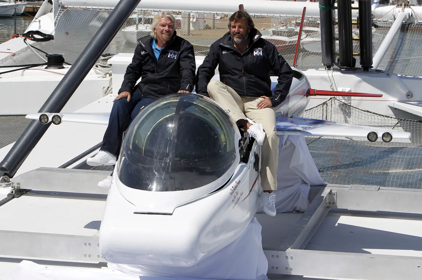 Richard Branson ja Chris Welch