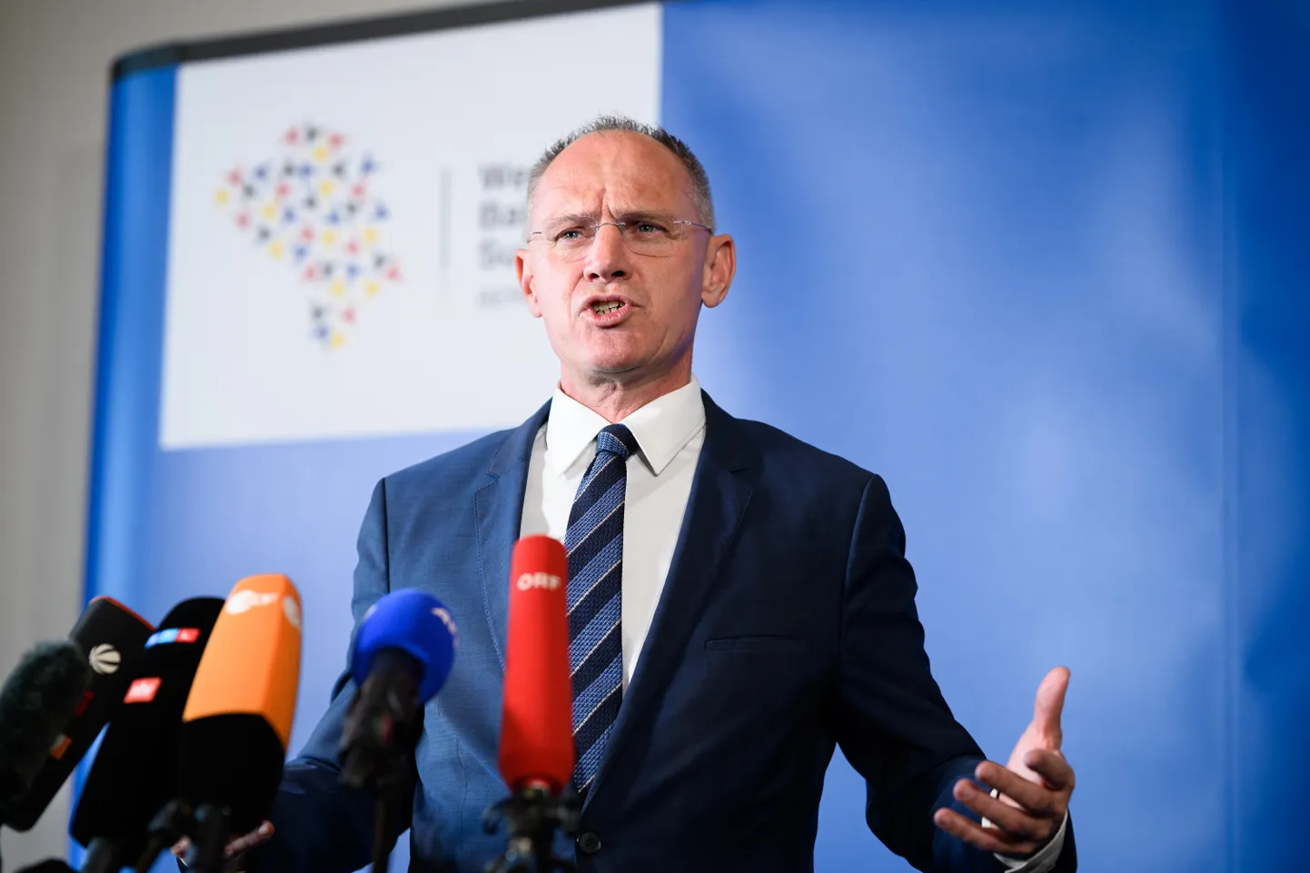 Austrijas iekšlietu ministrs Gerhars Karners.