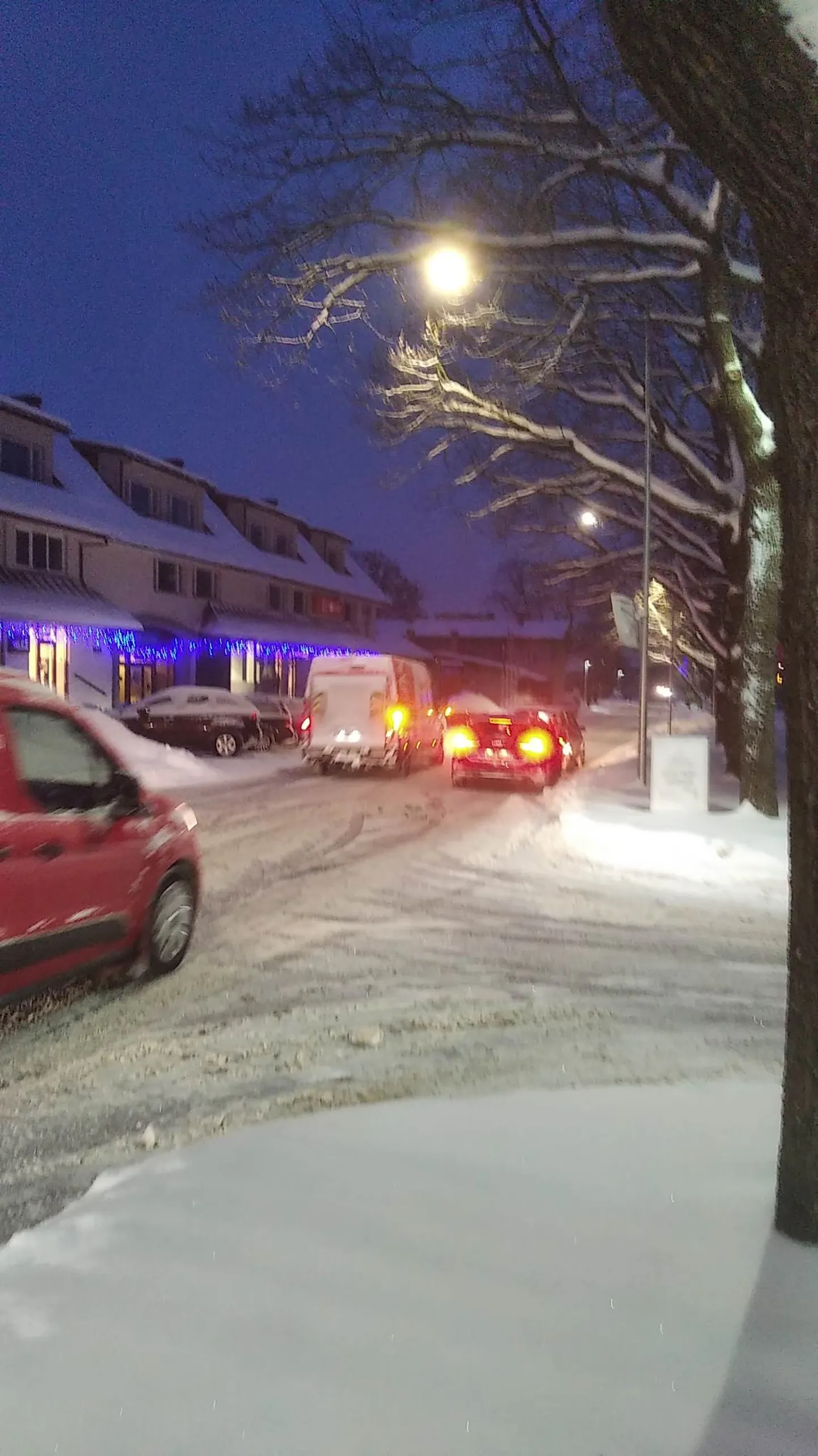 Avarii Paide kesklinnas.