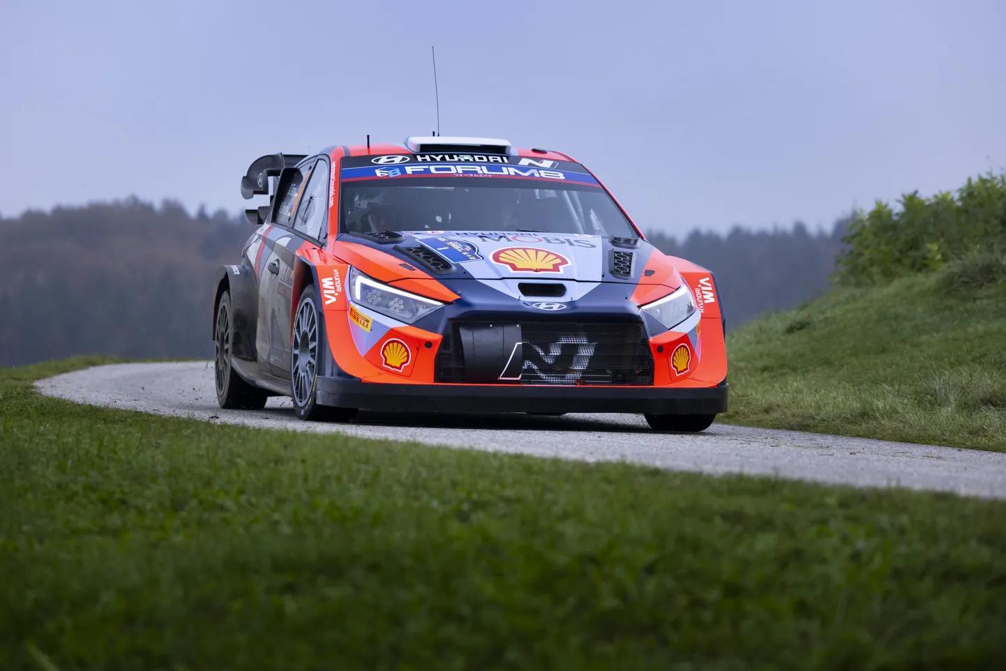 Ott Tänaku Hyundai i20 Rally1-auto.