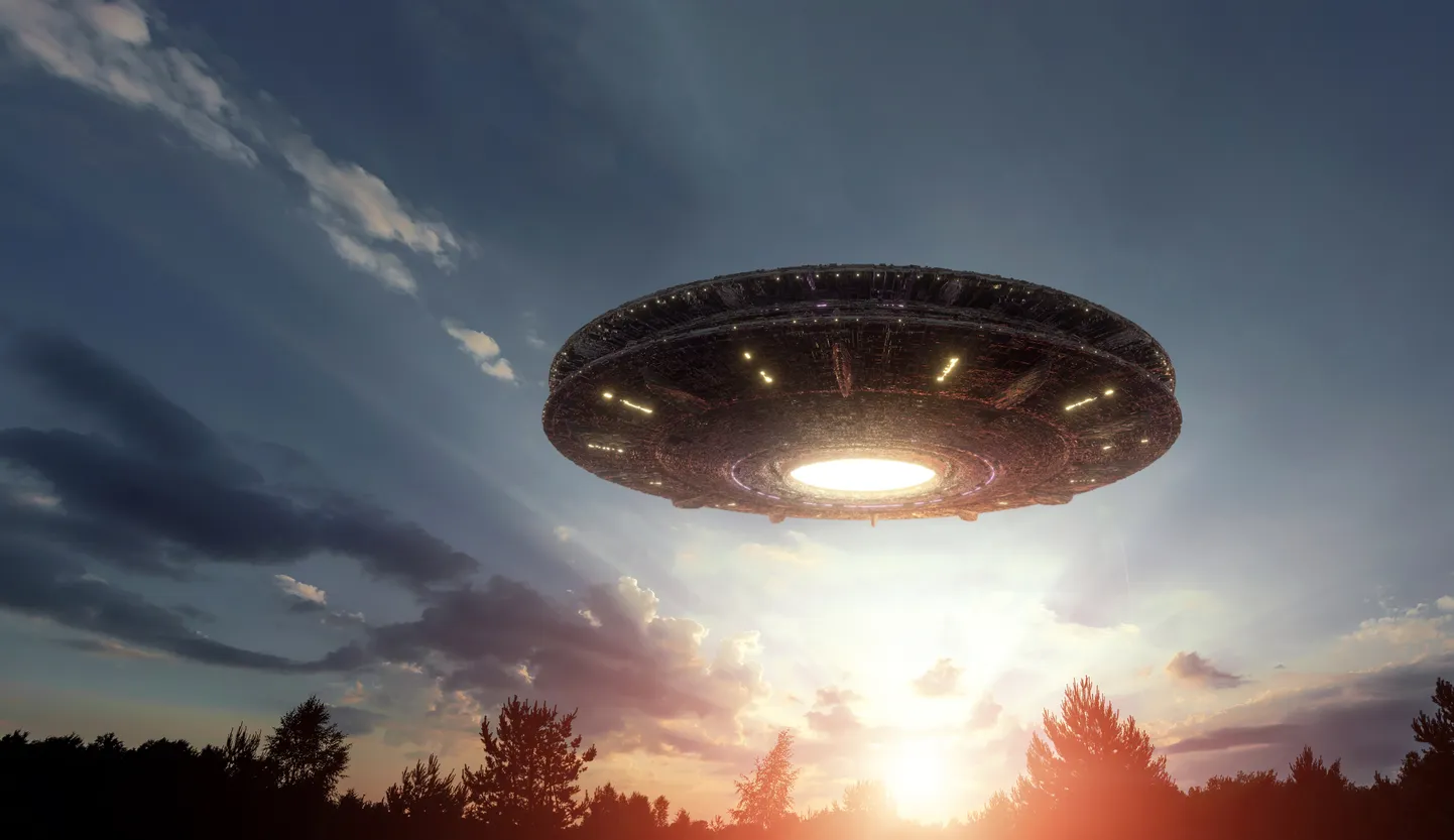 UFO. Pilt on illustreeriv.