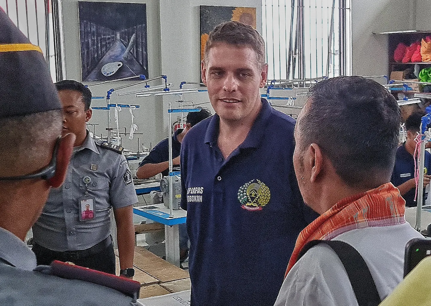 Üks viiest vabastatud austraallasest Matthew Norman 6. detsembril Balil.