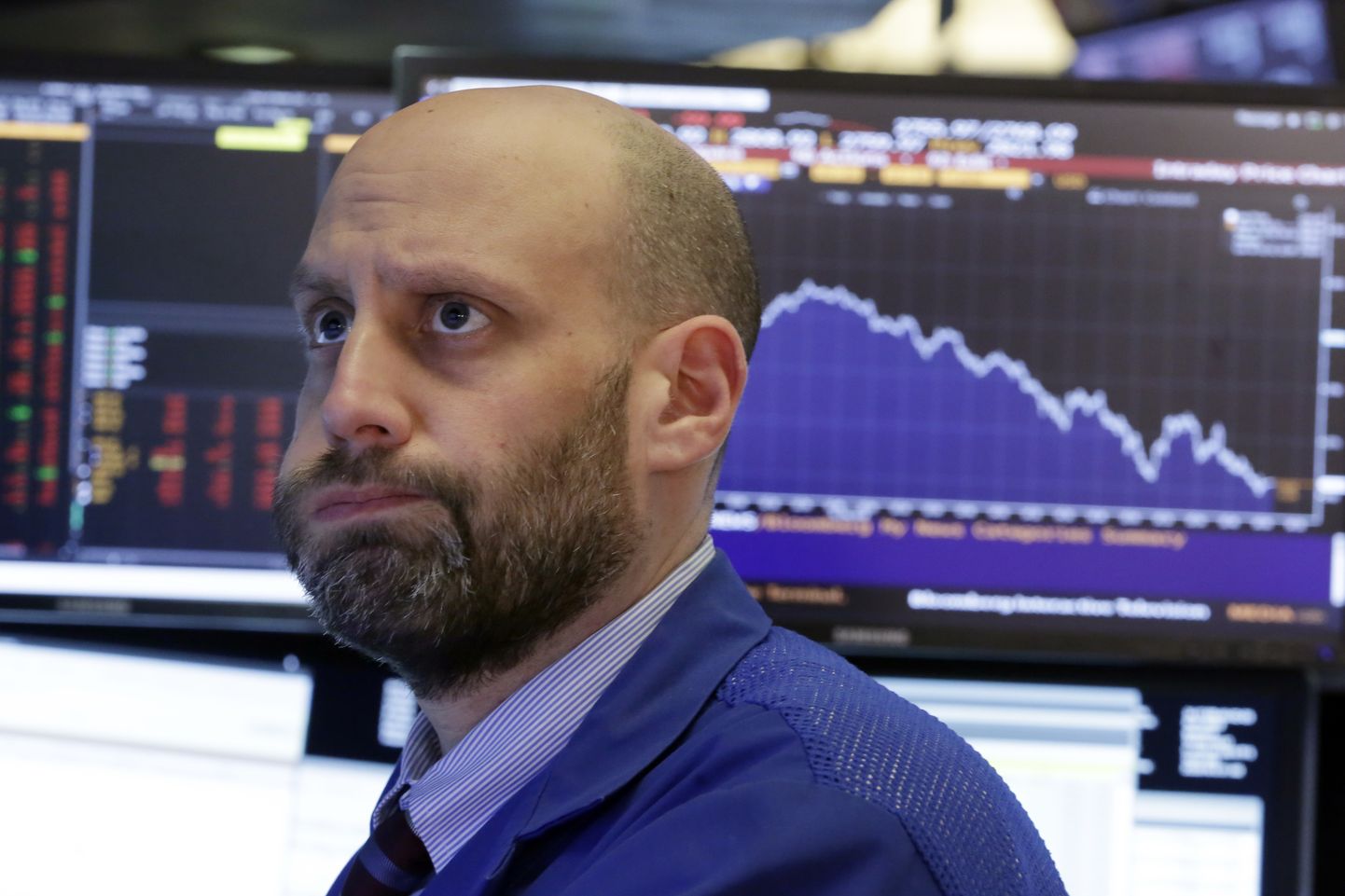 Esmaspäevane päev ei tekitanud New Yorgi börsil just kõige positiivsemaid emotsioone.