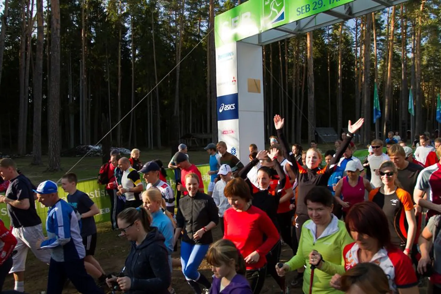 SEB 29. Tartu jooksumaratoni ühistreening.