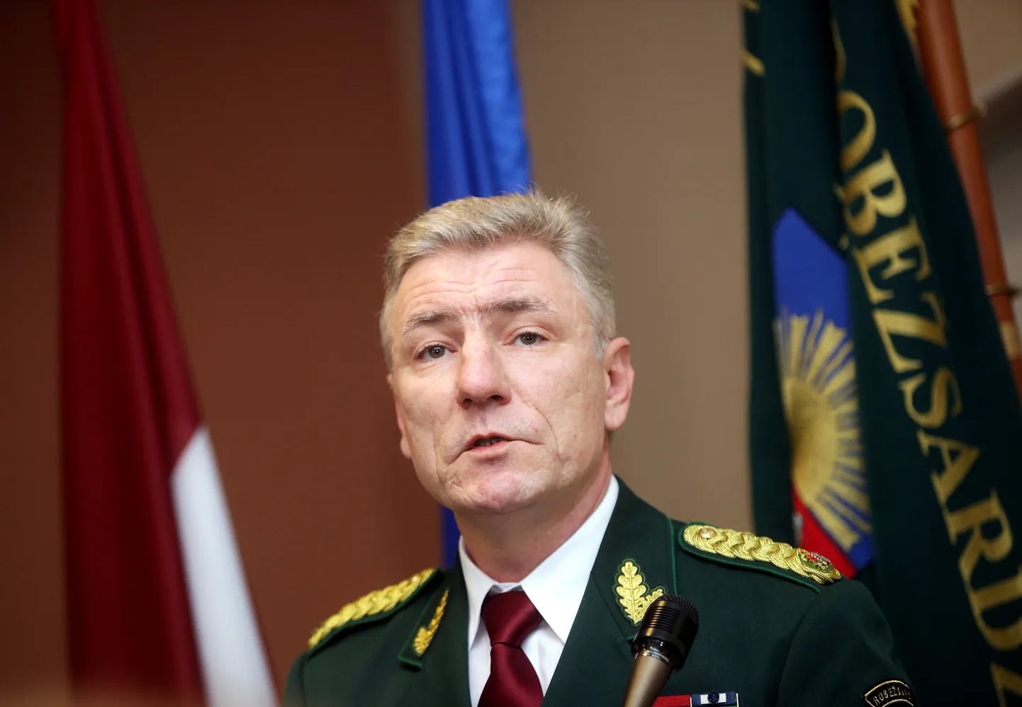 Bijušais Valsts robežsardzes priekšnieks ģenerālis Normunds Garbars
